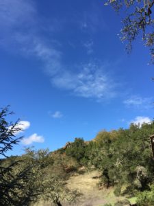 Blue Sky and Hills